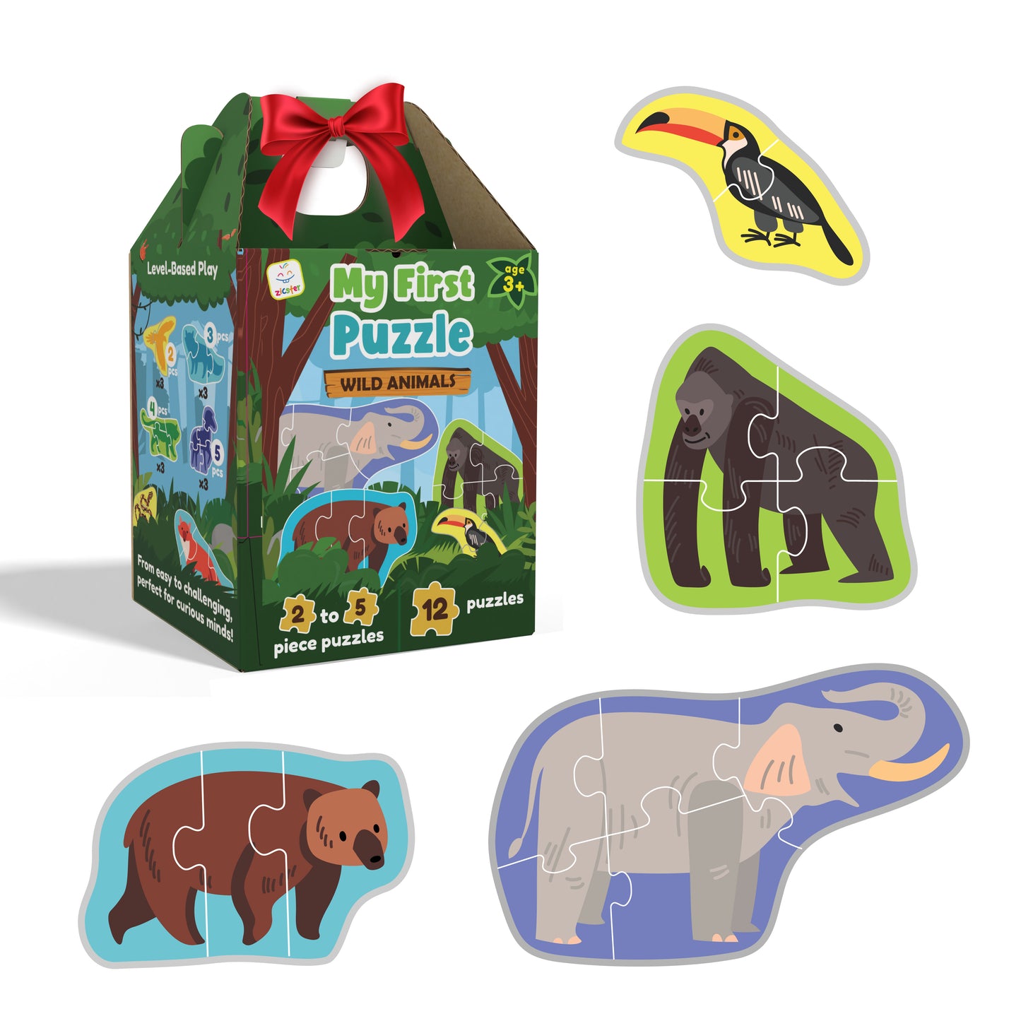 My First Puzzle - Wild Animals