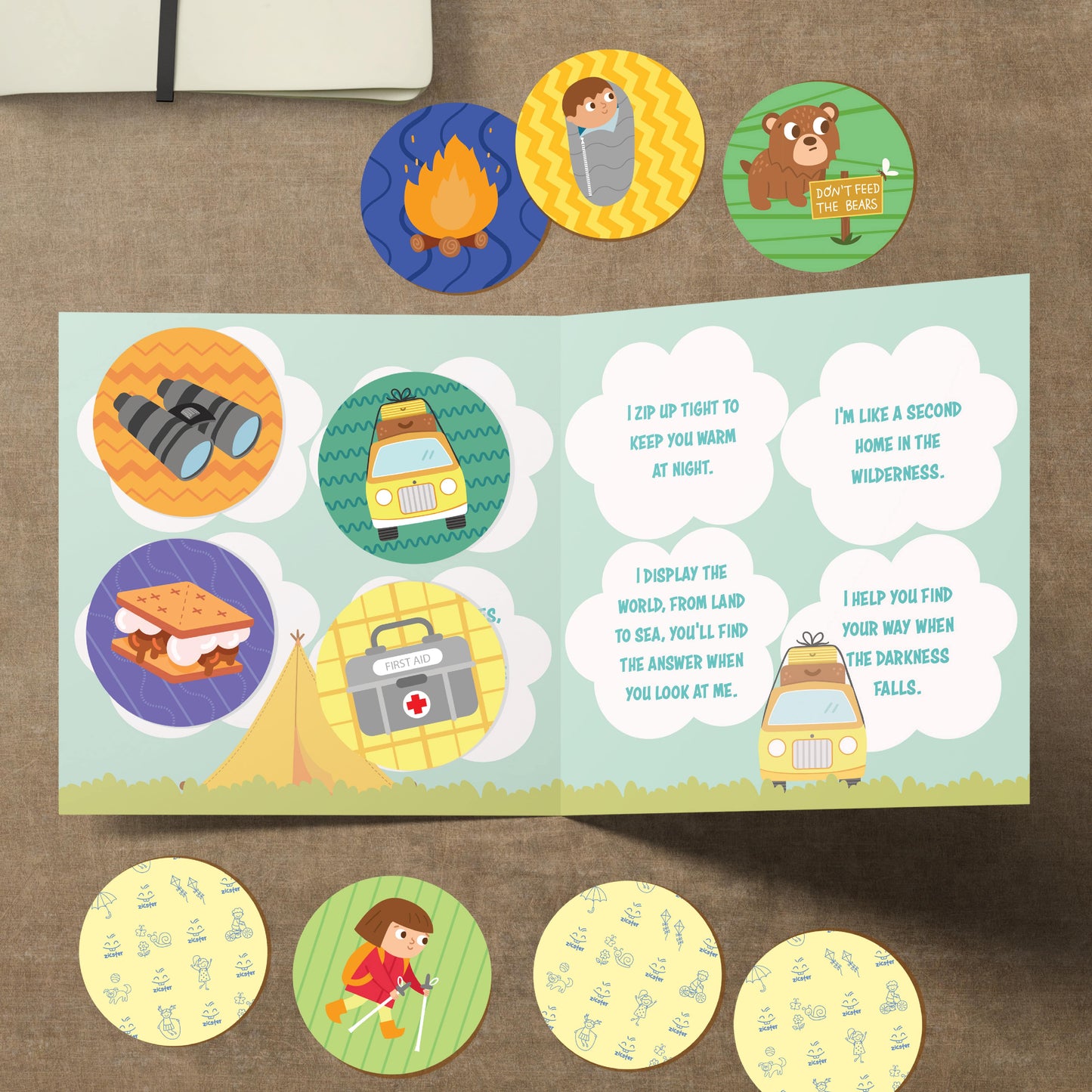 Memory Match - Camping Capers