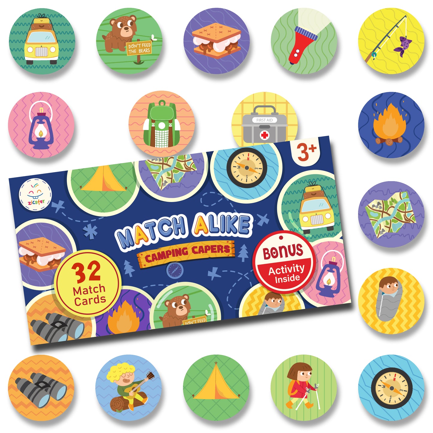 Memory Match - Camping Capers