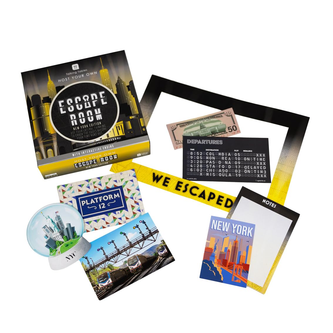 Talking Tables Host Your Own Escape Room Game New York Edition