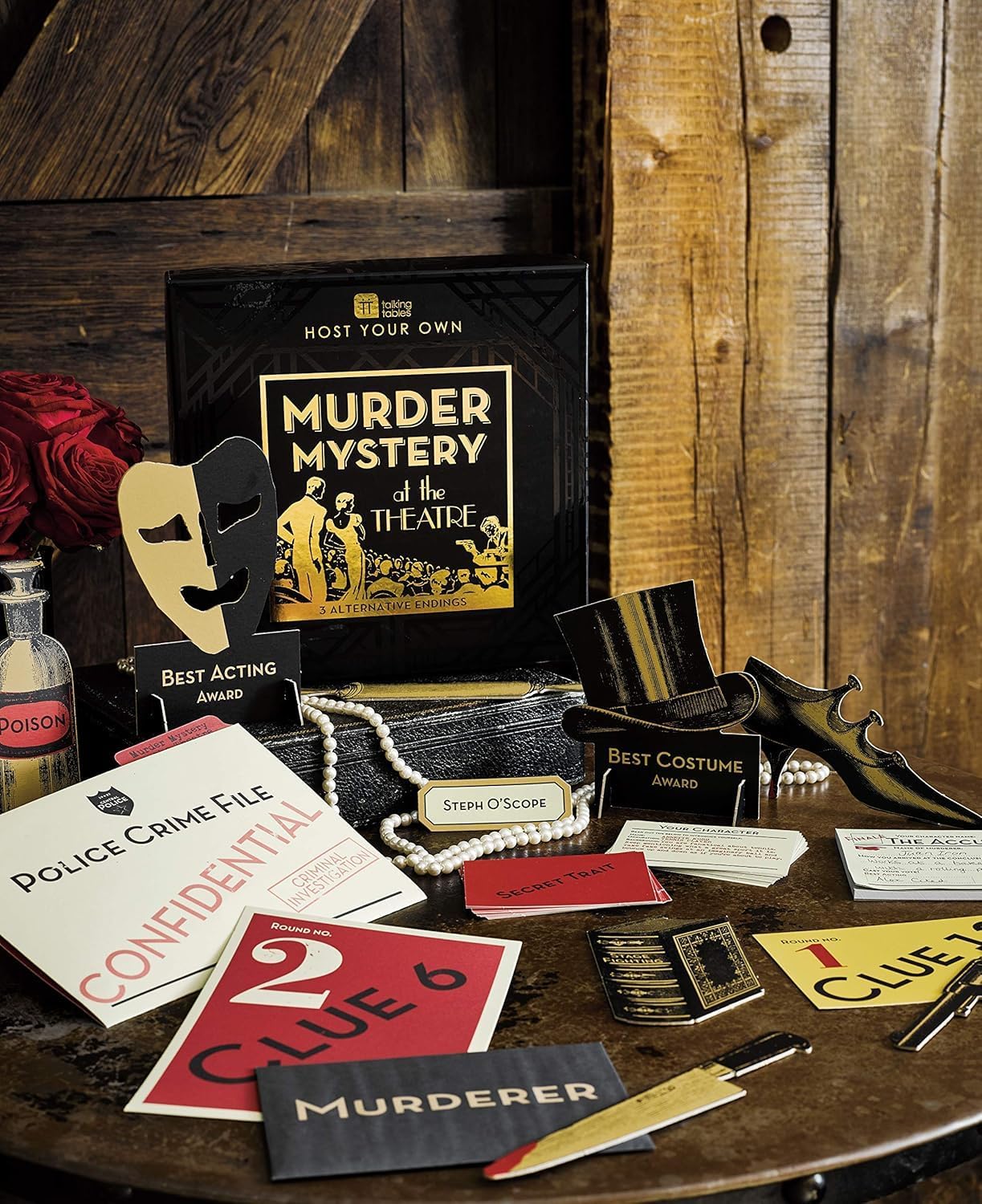 Talking Tables Murder Mystery at the Theatre