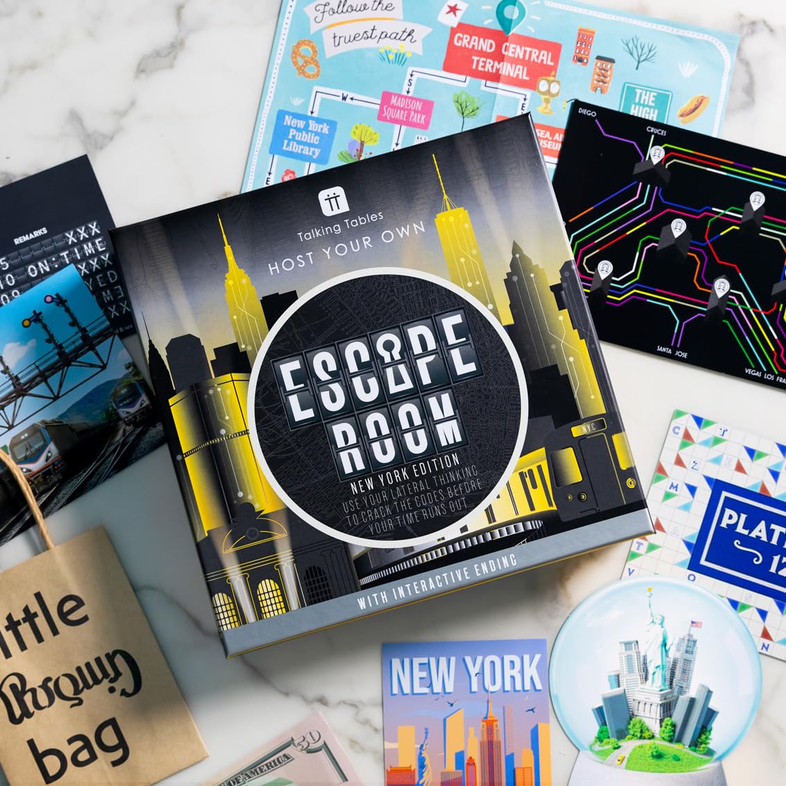 Talking Tables Host Your Own Escape Room Game New York Edition