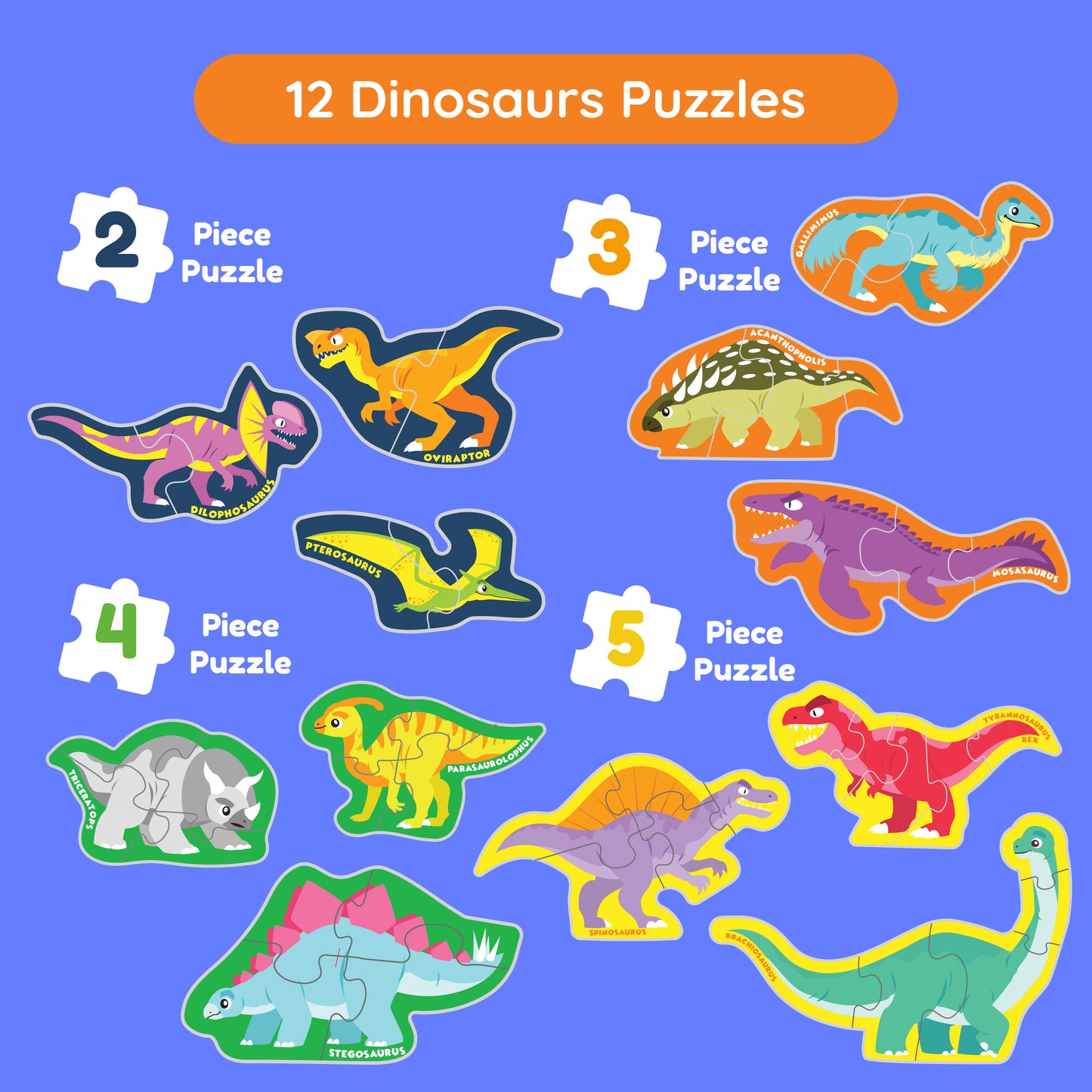 My First Puzzle - Dinosaurs