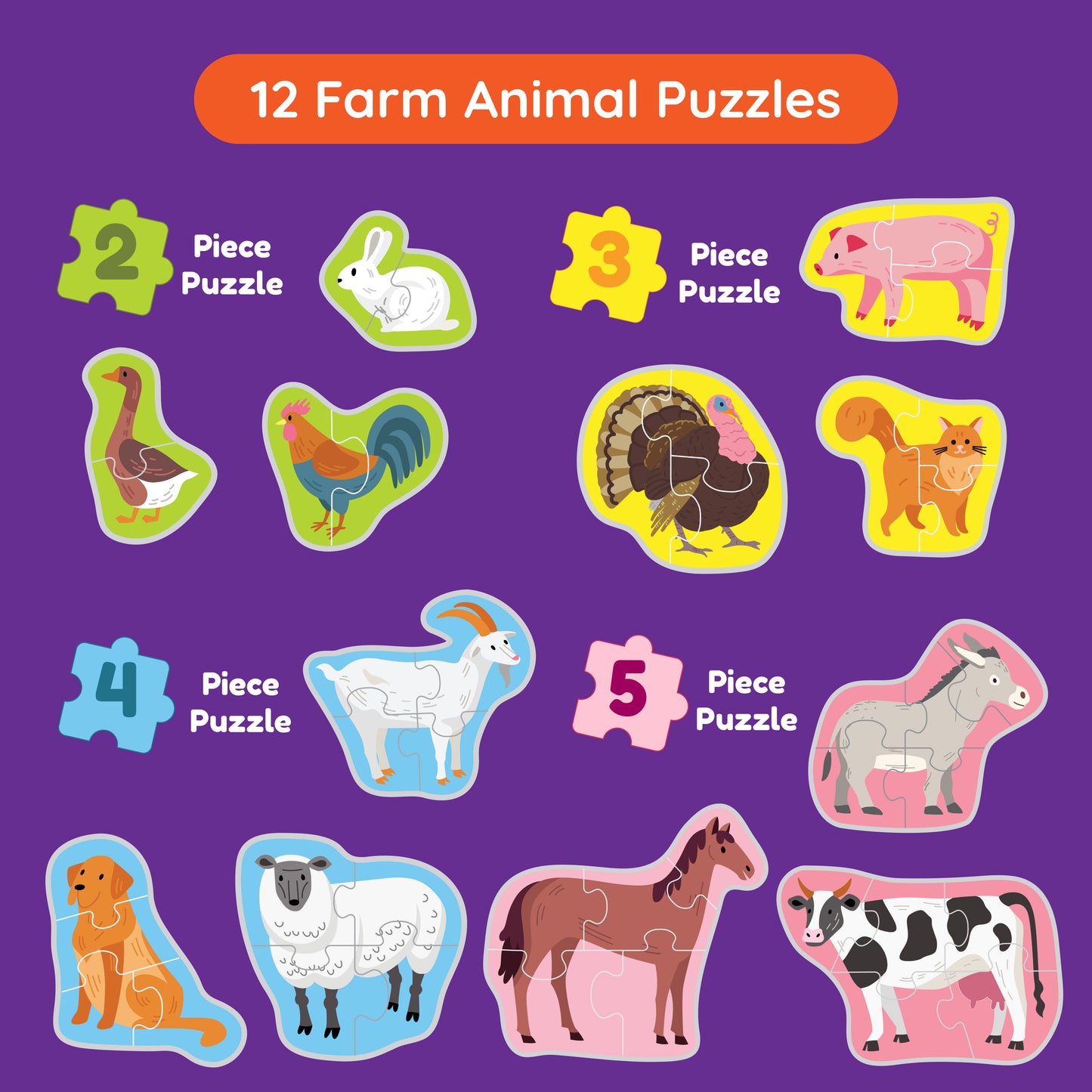 My First Puzzle - Farm Animals