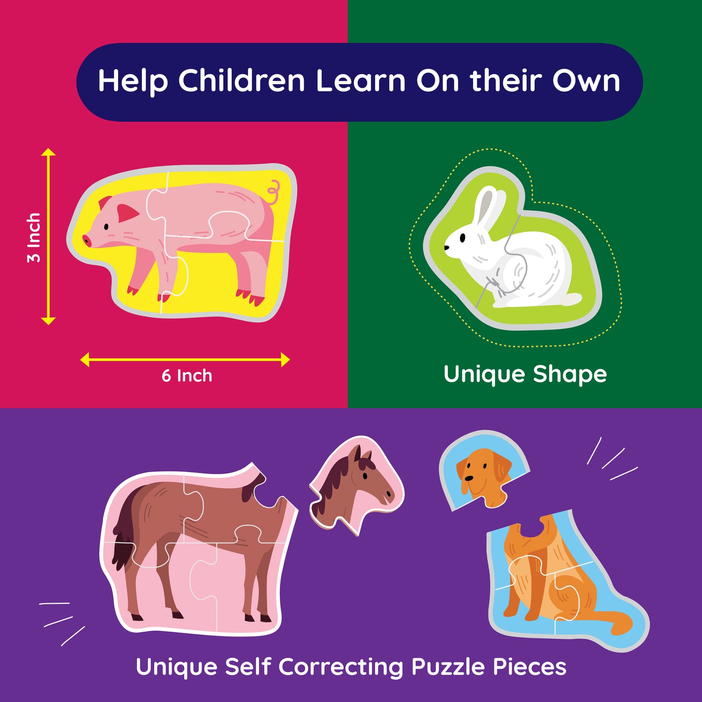 My First Puzzle - Farm Animals