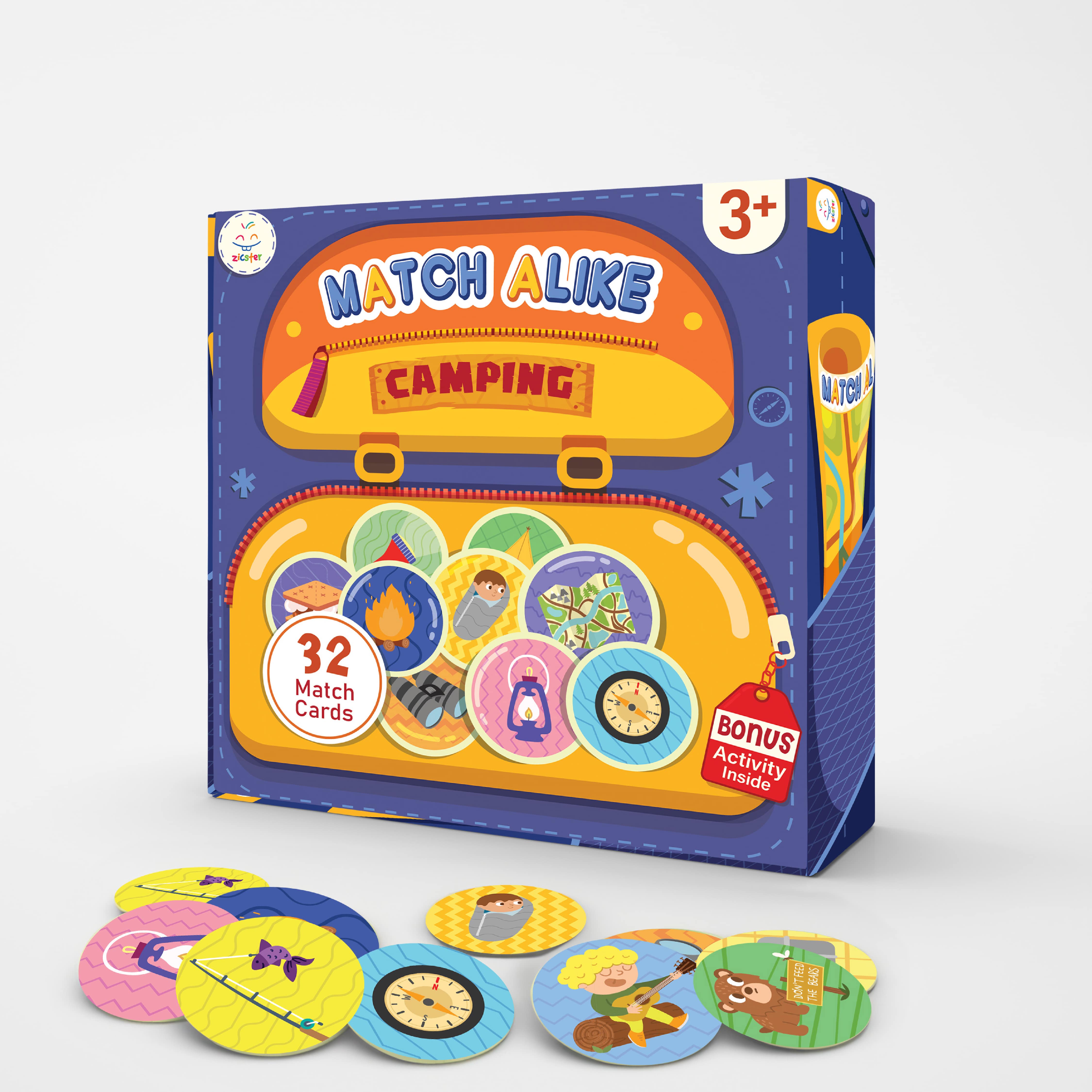 Memory Match - Happy Camping – Zicster