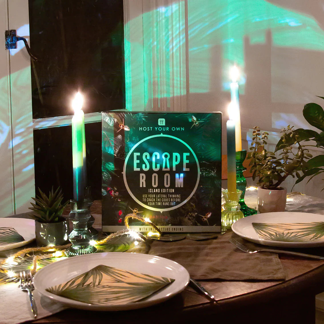 Talking Tables Host Your Own Escape Room Game – Island Edition