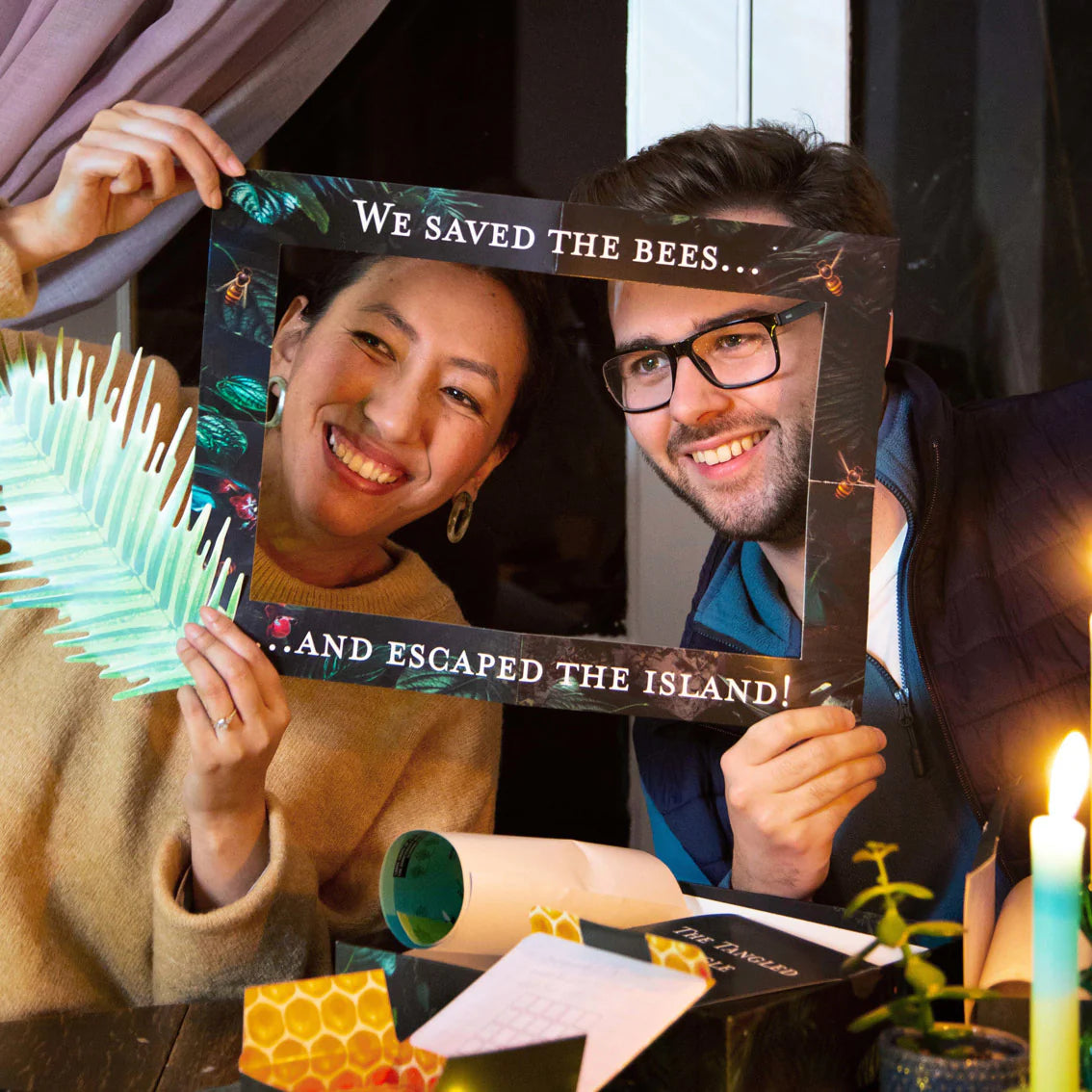 Talking Tables Host Your Own Escape Room Game – Island Edition