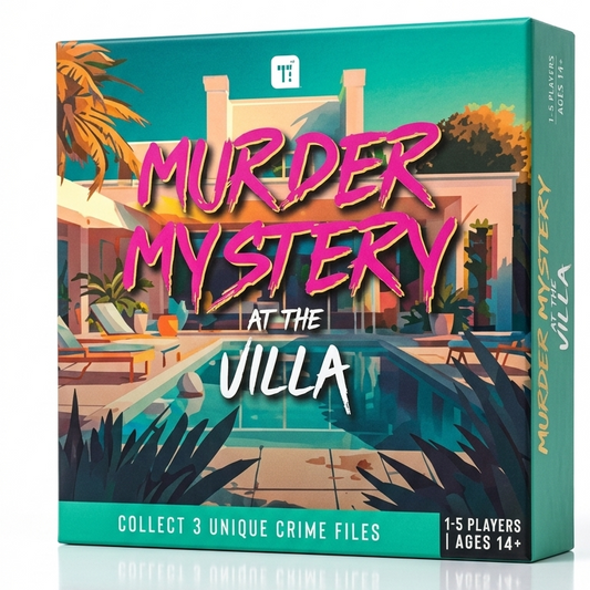 Talking Tables Murder Mystery at the Villa – 3 Crime Files in One Box