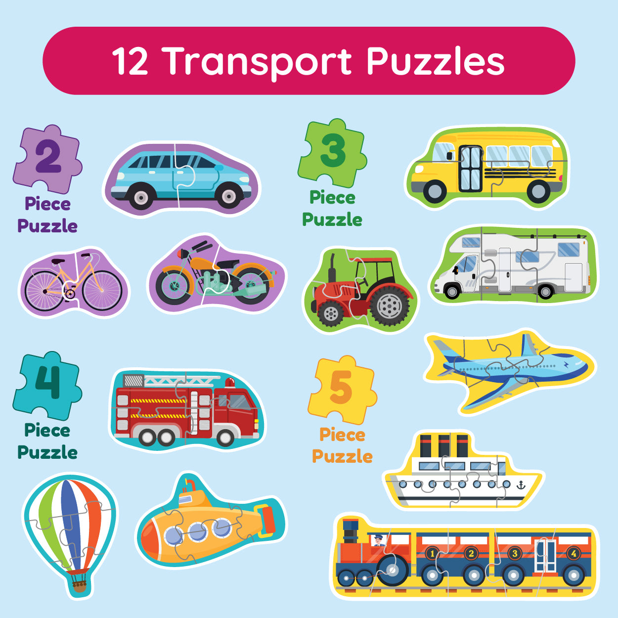 My First Puzzle - Things that go