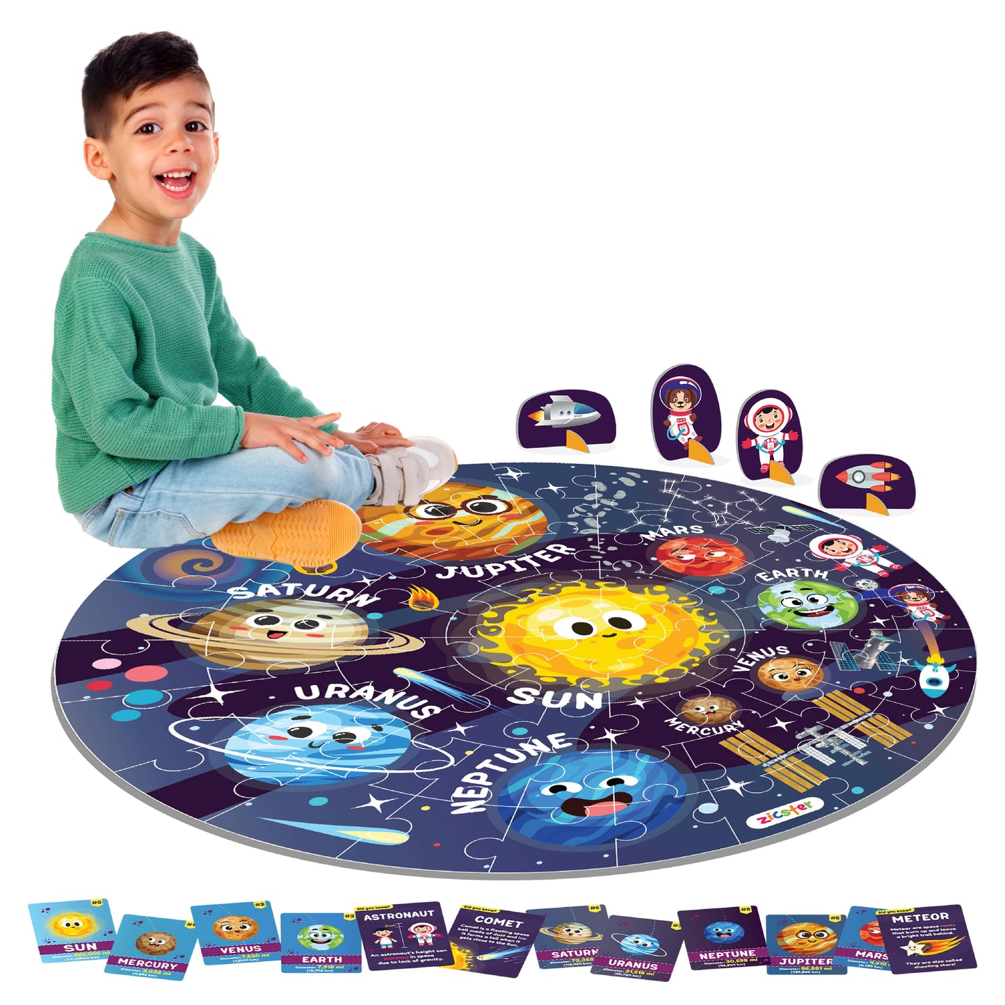 Space Adventures Floor Puzzle