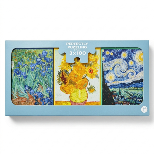 Talking Tables Perfectly Puzzling Van Gogh Jigsaw Set of 3