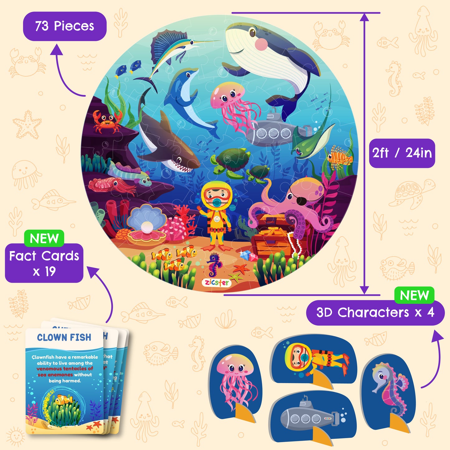 Underwater World Floor Puzzle