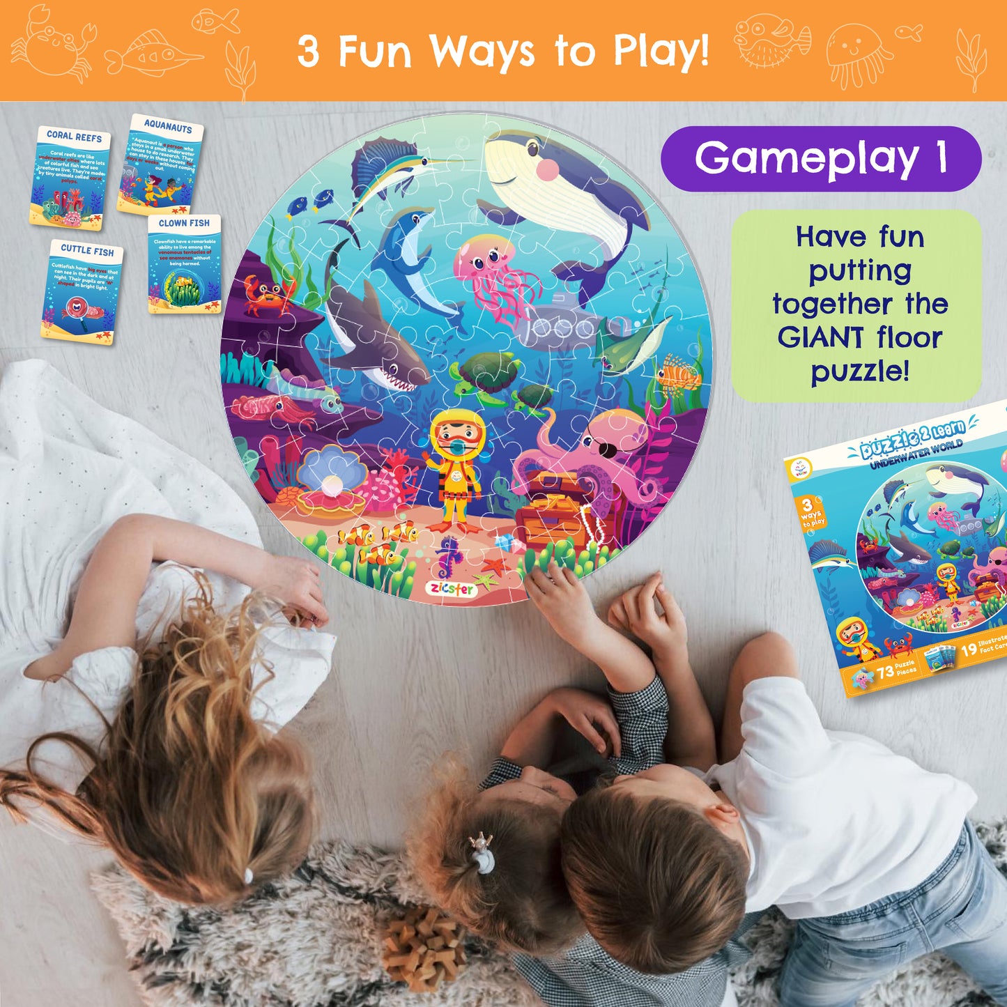 Underwater World Floor Puzzle