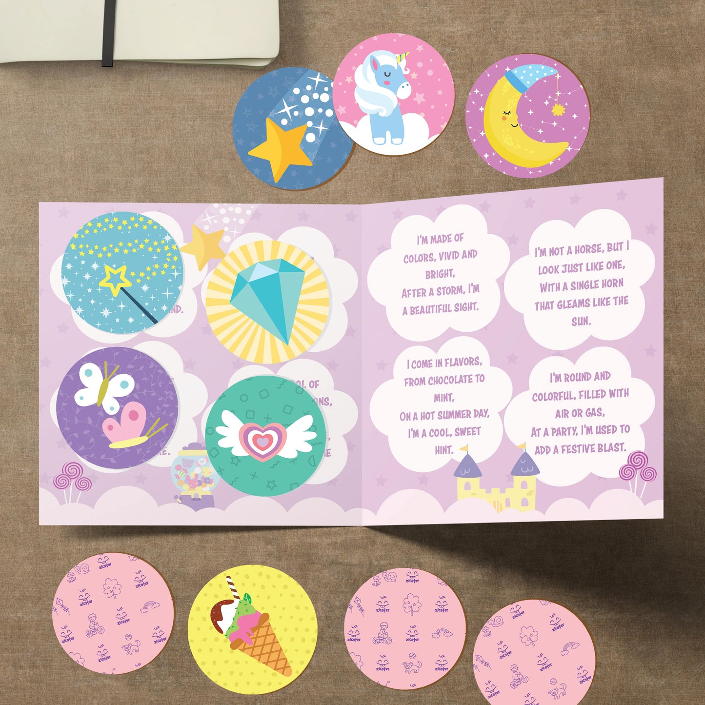 Memory Match - Unicorn Party